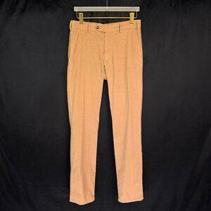 PETER MILLAR Colt 5 Pocket Lightweight Corduroy Trouser Pants 32 W Tan Brown